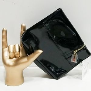YSL Yves Saint Laurent Black Zippered Pouch